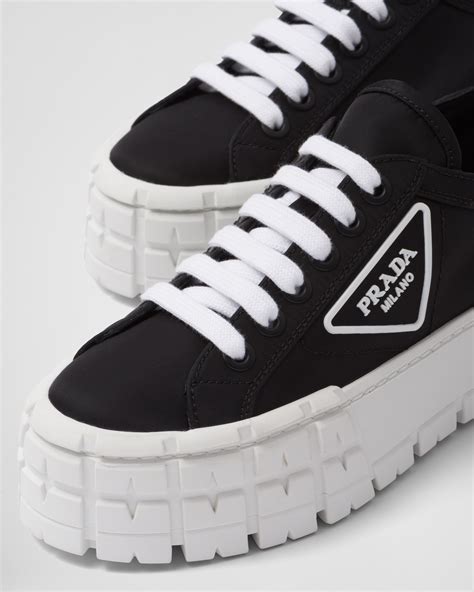 prada double wheel sneaker|prada platform trainers.